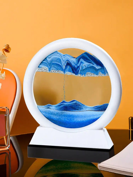 EverShift™ 3D Deep Sea Moving Sand Art Table Lamp & Desk Frame - The Cozy Eclectic
